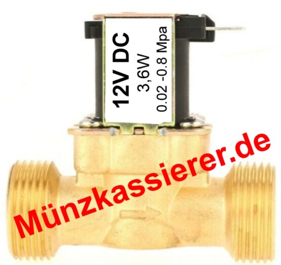 Münzkassierer Münzautomat Magnetventil DUSCHE 12V DC ⎓ Gleichstrom MKS266 MKS 266 (5)